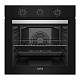 Встраиваемый электрический духовой шкаф CARINO CB6EB16011 60 см, 7 режимов, 80л, конвекция, хром направляющие