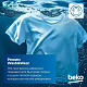 Стирально-сушильная машина Beko B3DFR57H23W, белый, черный