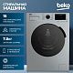 Стиральная машина Beko WSPE7H616S серый цвет