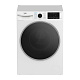 Стирально-сушильная машина Beko B3DFR57H23W, белый, черный