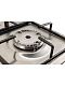 Газовая варочная панель CARINO CH60Q40M411 60 см, газ-контроль, нержавеющая сталь, автоматический розжиг