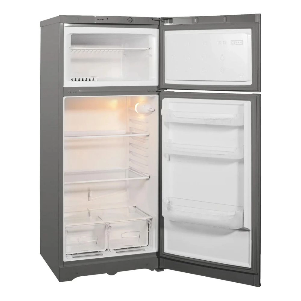 Холодильник Indesit TIA 14 G, серебристый