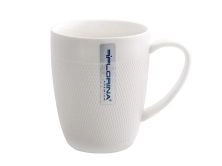 Кружка Florina CORTINA 320 мл, фарфор, белый